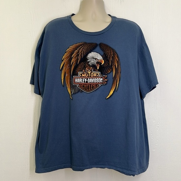 Harley Davidson - 2020 Americas Oldest Harley Dealer Sunbury Ohio T Shirt XXL - Picture 2 of 9